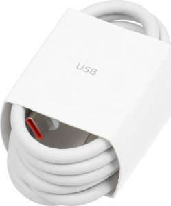 Kabel USB Techonic USB-A - USB-C 1 m Biały (5903396133022) 3
