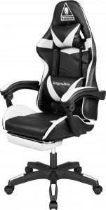 Fotel Kruger&Matz Warrior GX-150 czarno-biały (KM0790-BW) 2