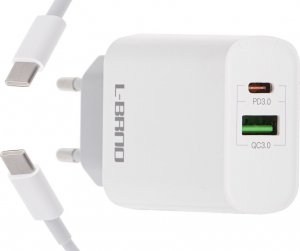Ładowarka L-BRNO Ładowarka sieciowa szybkie ładowanie 18W + kabel type-c 3