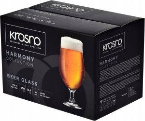 Krosno Pokale Harmony KROSNO 500ml do piwa lager jasnego 4