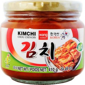 Kimchi Vegan, koreańska kiszona kapusta 410g - Wang 1