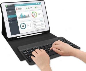 Tech-Protect Etui z klawiaturą do Samsung Galaxy Tab S6 Lite 10.4 2020 / 2022 Czarne 3