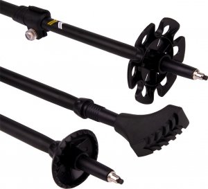 Kije Nordic walking w pokrowcu EVO Enero Pro czarny mat 8