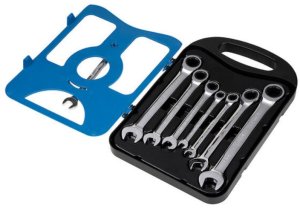 NiteoKlucze płasko oczkowe z grzechotką 8-19mm stal CrV Niteo 2