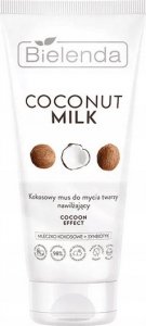 Bielenda Bielenda Coconut Milk Kokosowy Nawilżający Mus do mycia twarzy Cocoon Effect 135g 1
