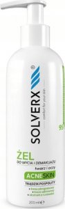 Solverx SOLVERX Acne Skin Żel do mycia i demakijażu twarzy i oczu - przeciwtrądzikowy 200ml 1