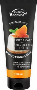 ENERGY OF VITAMINS ENERGY OF VITAMINS Krem do rąk Mango Panna Cotta 100ml 1