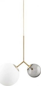 Lampa wisząca House Doctor House Doctor - Lampa sufitowa Twice Grey 1