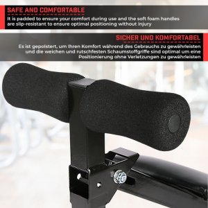 Physionics Ławka treningowa Pochylona, 127 x 32 x 61,5 cm 4