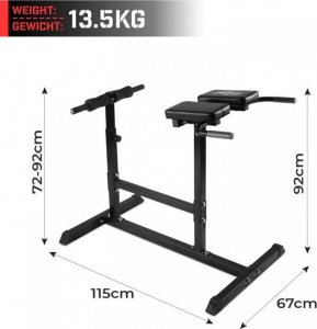 Physionics Trenażer pleców z przeprostem, maks. ob. 200 kg 2