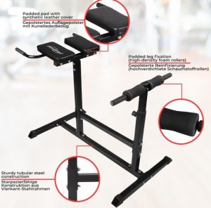 Physionics Trenażer pleców z przeprostem, maks. ob. 200 kg 9