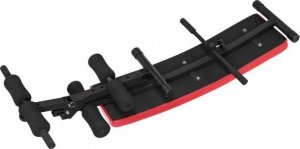 Ławka treningowa Physionics Pochylona - czerwona 8