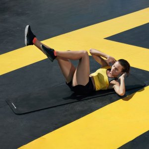 Mata treningowa WNSP 181 cm x 63 cm x 1 cm różowa 6