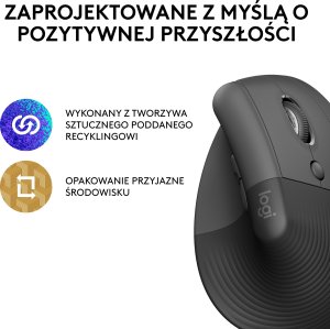 Mysz Logitech Lift Graphite  (910-006473) 10