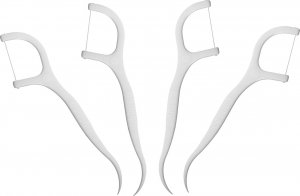 Nić dentystyczna nitka wykałaczki do zębów 50szt 4