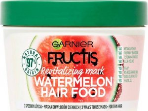 GARNIER_Fructis Watermelon Hair Food regenerujÄca maska do wĹosĂłw zniszczonych Arbuz 390ml 1