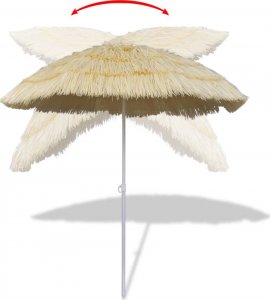 vidaXL Parasol plażowy w hawajskim stylu 3
