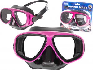 Maska do nurkowania okulary gogle do pływania różowa 1