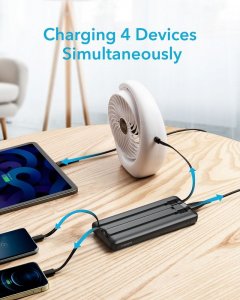 Powerbank Veger C10 10000mAh Czarny 9