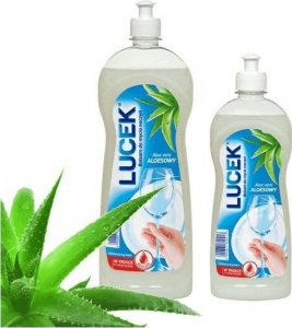 Lucek Lucek, Płyn do mycia naczyń, aloes, 1 l (HIT) 2