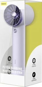 Wentylator Baseus Wiatrak Flyer Turbine power bank 4000mAh z kablem Lightning (ACFX010005) fioletowy 8