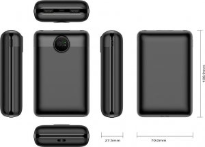 Powerbank Bateria zewnętrzna (POWER BANK) VEGER S20 - 20 000mAh LCD Quick Charge PD22,5W czarny 2