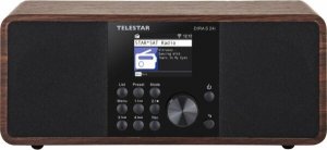 Telestar Telestar Dira S24 CD, clock radio (wood/black, USB, Bluetooth, DAB+) 1