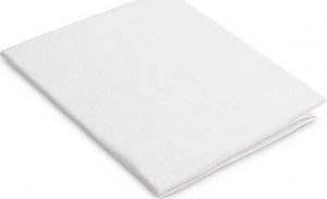 Sensillo PRZEŚCIERADŁO NIEPRZEMAKALNE DO WÓZKA JERSEY BIAŁE 35X75 2