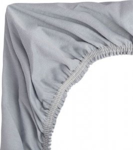 Sensillo PRZEŚCIERADŁO NIEPRZEMAKALNE DO WÓZKA JERSEY SZARE 35X75 3