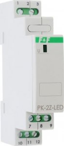 F&F Przekaźnik elektromagnetyczny PK-2Z-LED-24 1