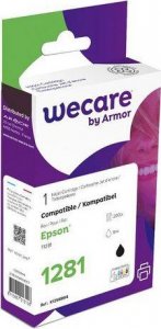 Tusz WECARE ARMOR cartridge pro Epson Stylus S22, SX125 (C13T12814012), černá/black, 9ml, 250 str 1