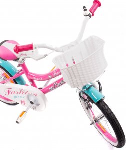 Verso Rower dziecięcy Verso Bella 16" pink 8,5" 3