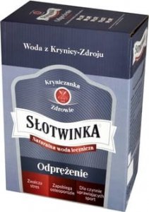 Woda Słotwinka Woda lecznicza 3l karton  [115|15] 1