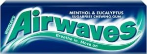 Airwaves Menthol & Eucaliptus 10 drażetek/14g 2