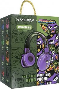 Słuchawki Jellie Monster Tiger Fioletowe (YLFS-09BT) 9