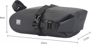 Techonic Torba rowerowa pod siodełko z zamkiem wodoodporna 1L SAHOO 131363-SA 3