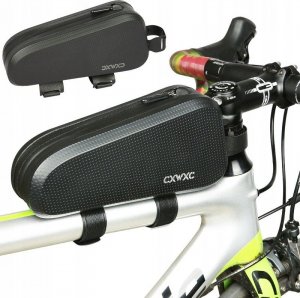 Sakwa Rowerowa Torba Na Rower Na Ramę Wodoodporna czarna 14