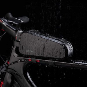 Sakwa Rowerowa Torba Na Rower Na Ramę Wodoodporna czarna 10