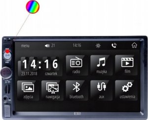 Radio samochodowe Einparts Automotive RADIO SAMOCHODOWE 2DIN GPS + PILOT 4x60W JAKOŚĆ 12