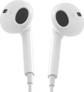 Słuchawki L-Brno L-BRNO Słuchawki douszne przewodowe Lightning białe 5