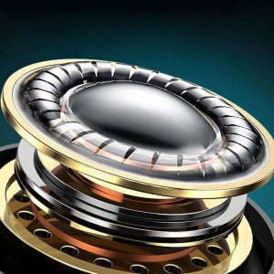 Słuchawki Słuchawki przewodowe douszne Alogy Hi-Res Bass Earphones ze złączem mini Jack 3.5mm Czarne 3