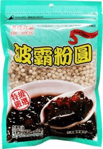 Tapioka, perełki duże czarne 250g - Chi-Sheng 1