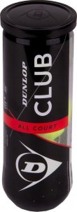 Dunlop PIŁKI TENIS ZIEMNY DUNLOP CLUB KPL.3 SZT 4