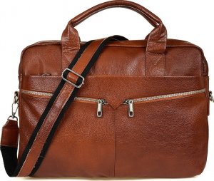Torba Beltimore Beltimore torba męska skórzana Duża brązowa laptop J14 3