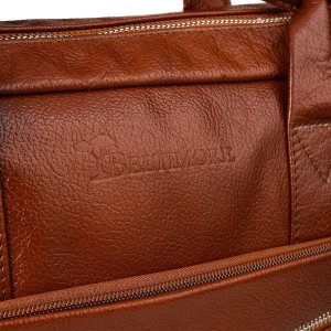 Torba Beltimore Beltimore torba męska skórzana Duża brązowa laptop J14 7