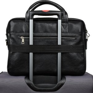Torba Beltimore Beltimore torba męska skórzana Duża czarna laptop J14 9