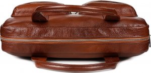 Torba Beltimore Beltimore torba męska skórzana Duża brązowa laptop J15 7