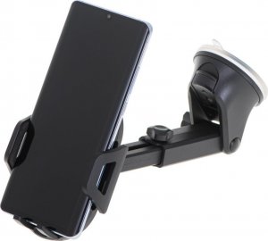 Uchwyt samochodowy 2w1 na telefon nawigację do kratki nawiewu na kokpit szybę 14