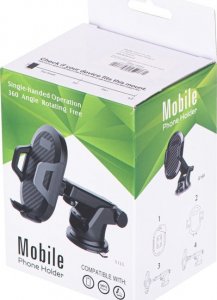 Uchwyt samochodowy na telefon nawigację na kratkę nawiewu 9