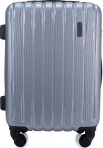 Solier Walizka podróżna mała ABS STL902 srebrna 1